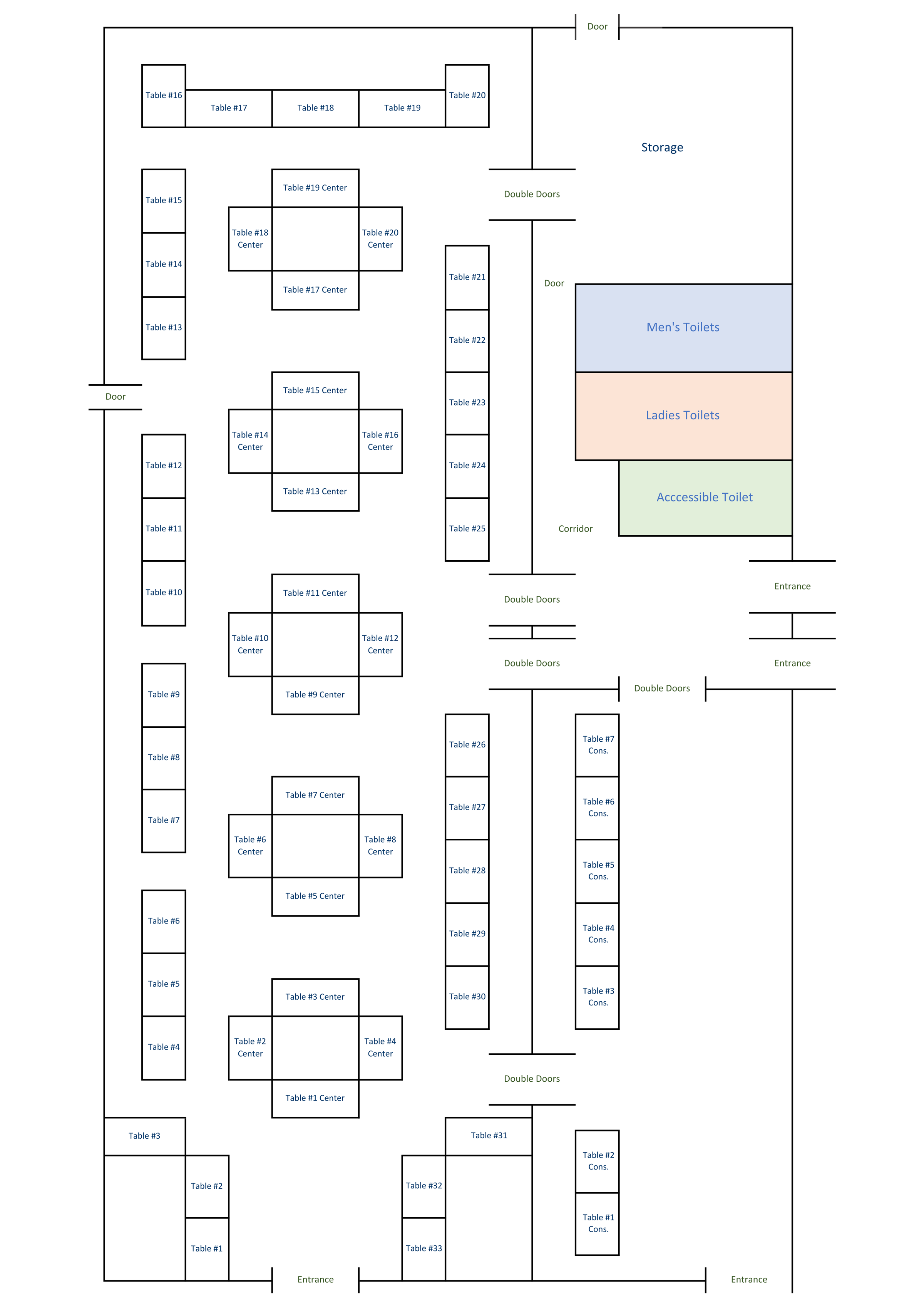 PAVILION BALLROOM TRADE FAIR LAYOUT